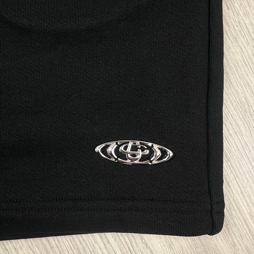 Casablanca 'Warped' Jersey Shorts - Black