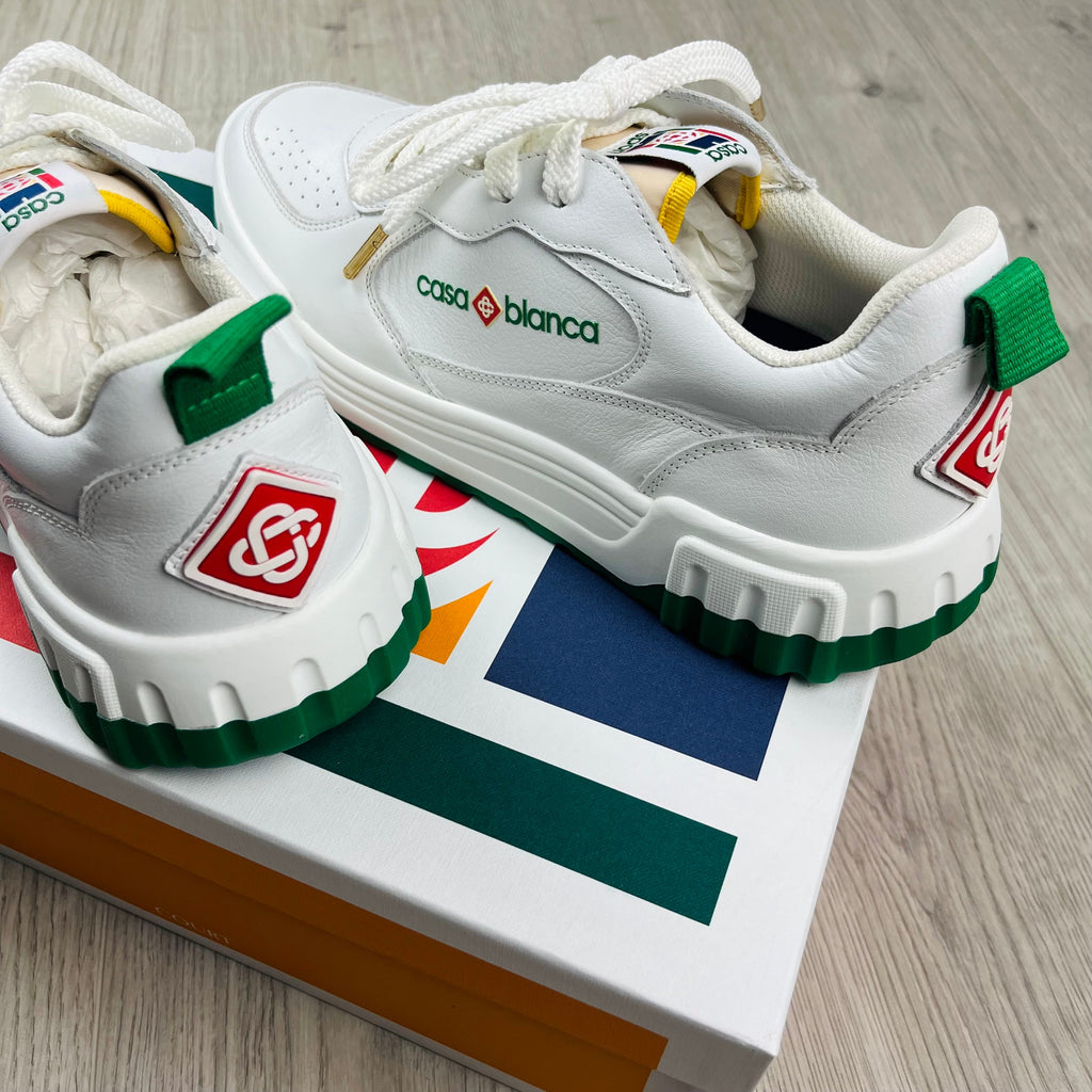 Casablanca Court Sneaker - White