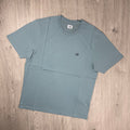 CP Company Goggle T-Shirt - Silver Blue
