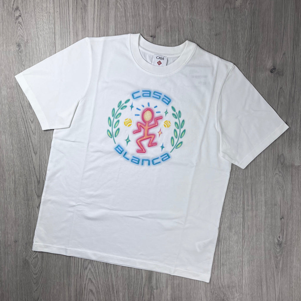 Casablanca 'Dance Joy' T-Shirt - White