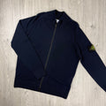 Stone Island Knit Zip Fleece - Navy