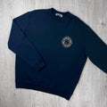 Stone Island Printed Sweatshirt - Navy