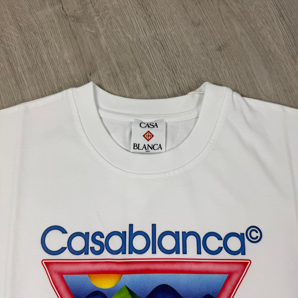 Casablanca 'Tennis Club' T-Shirt - White