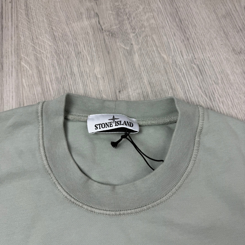 Stone Island Dyed Sweatshirt - Sage