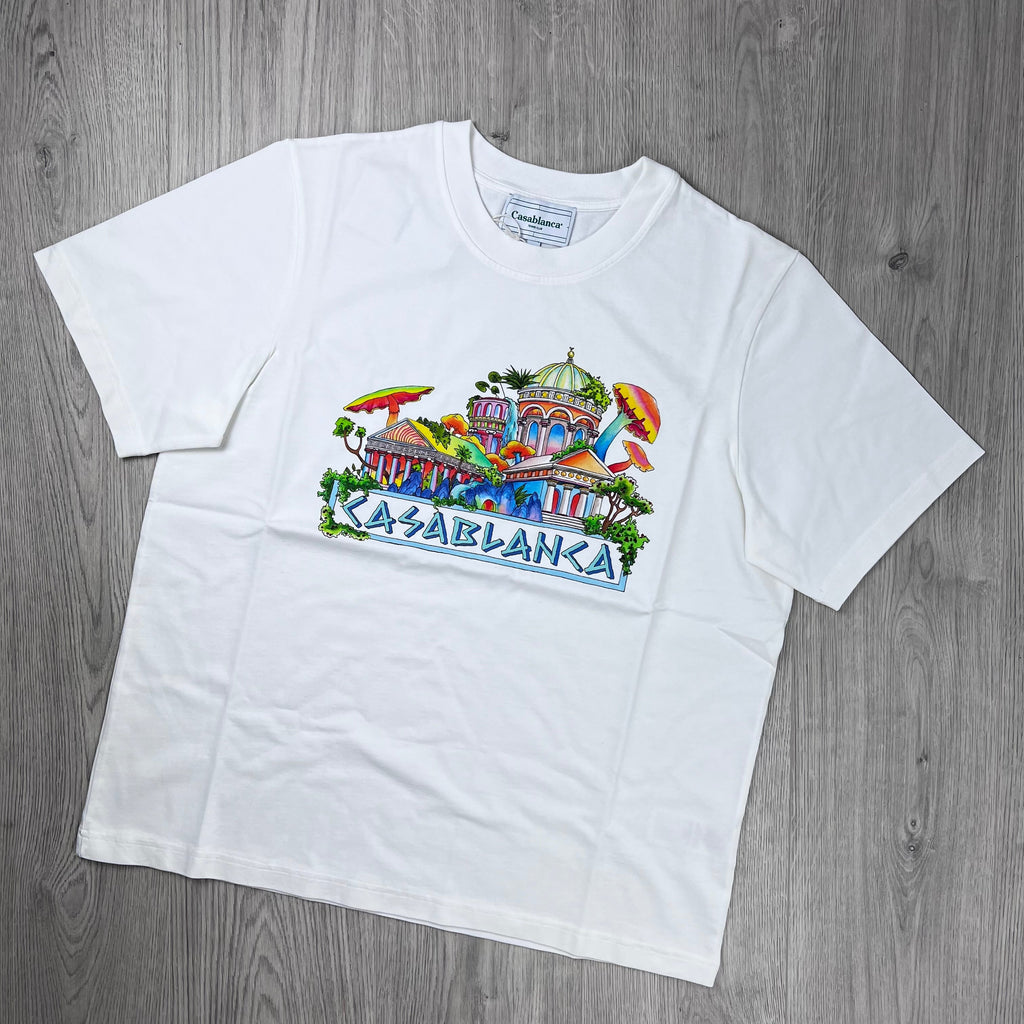 Casablanca 'Road to Knowledge' T-Shirt - White