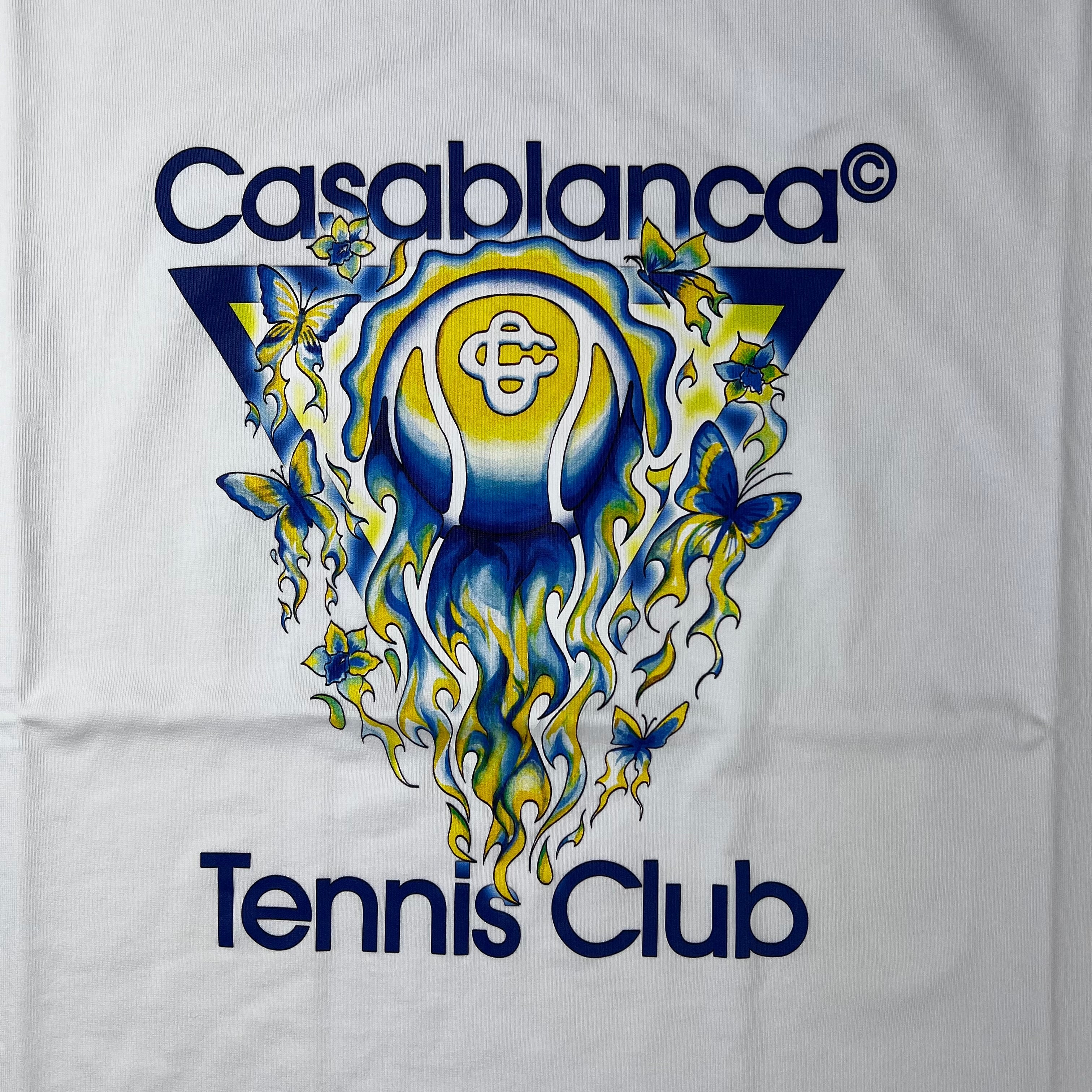 Casablanca 'Tennis Club' T-Shirt - White