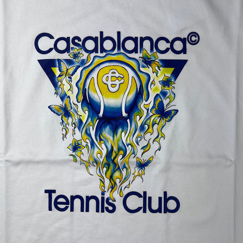 Casablanca 'Tennis Club' T-Shirt - White