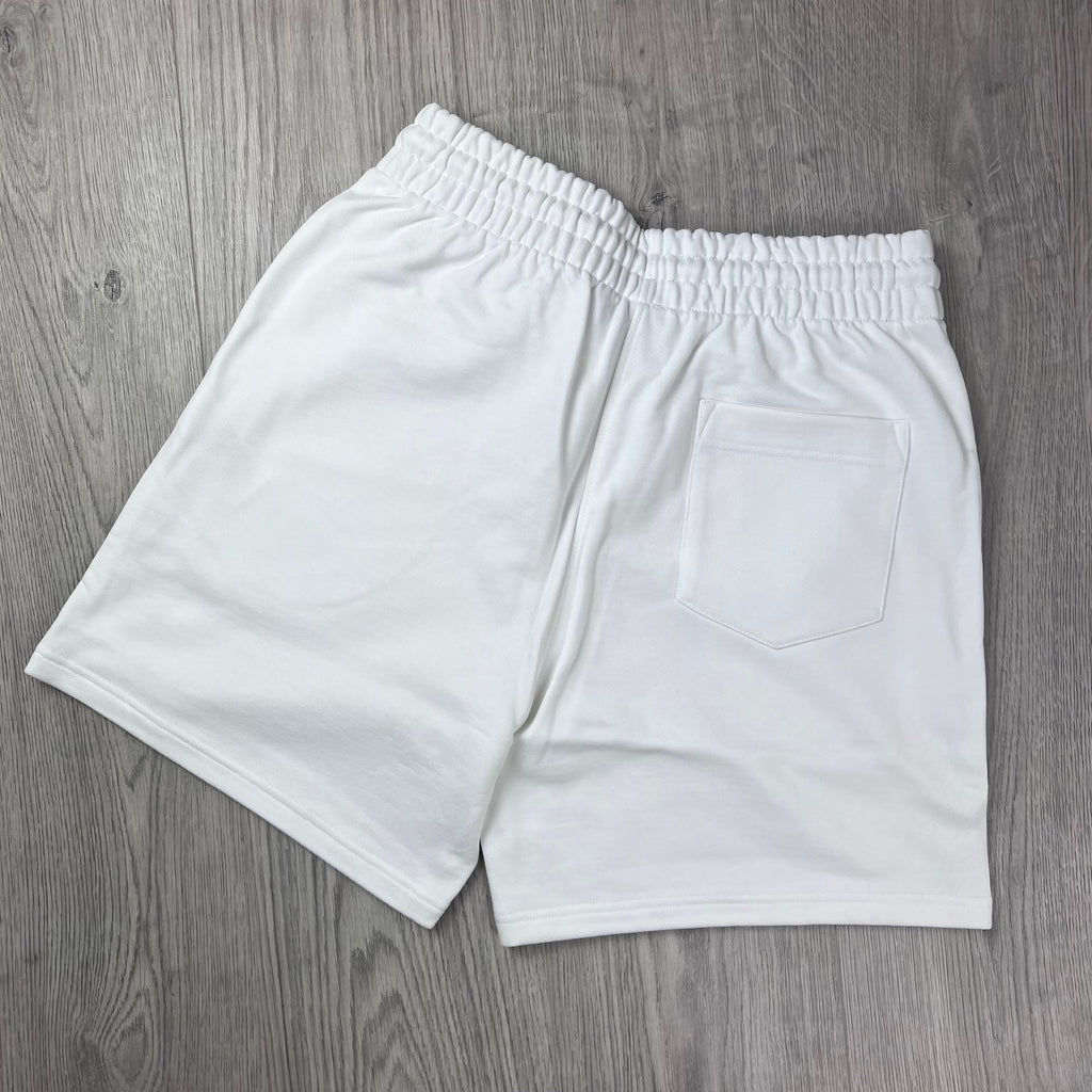 Casablanca 'Tennis Club' Jersey Shorts - White