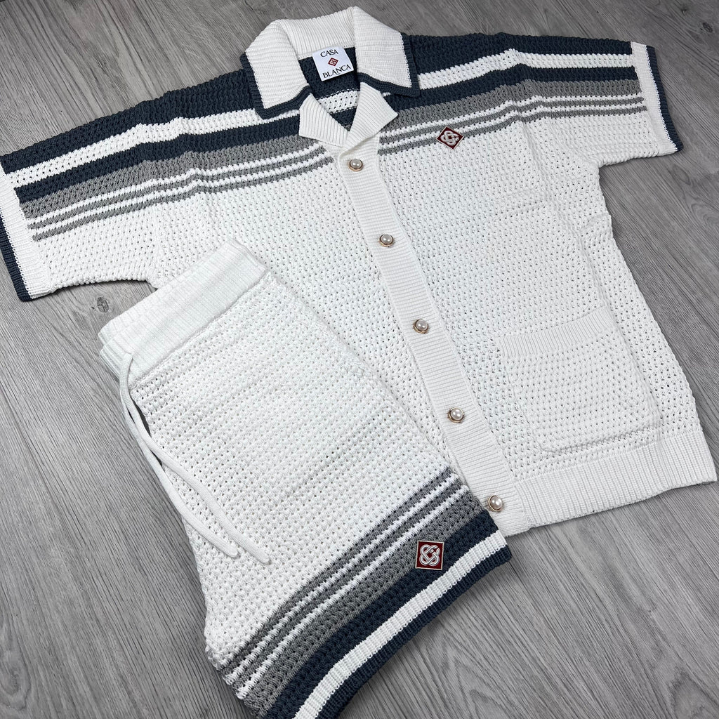 Casablanca Crochet Set - White