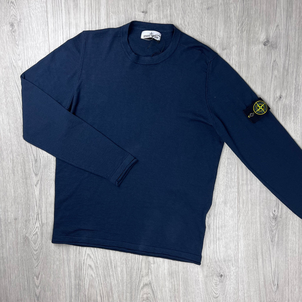 Stone Island Knit Sweatshirt - Navy