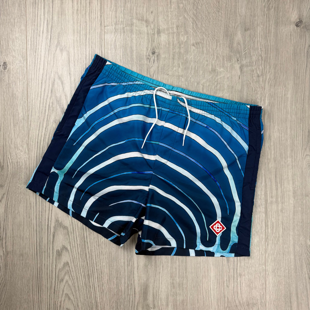 Casablanca 'Ange De Nuit' Swim Shorts - Navy