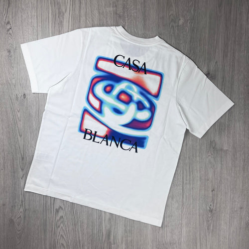Casablanca 'Heat Map' T-Shirt - White