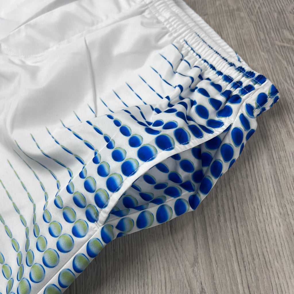 Casablanca 'Printed' Swim Shorts - White