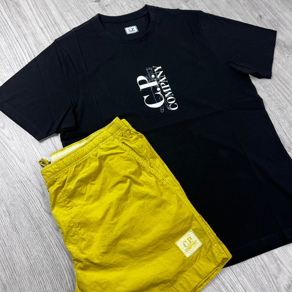 CP Company Holiday Set - Black/Antique Moss