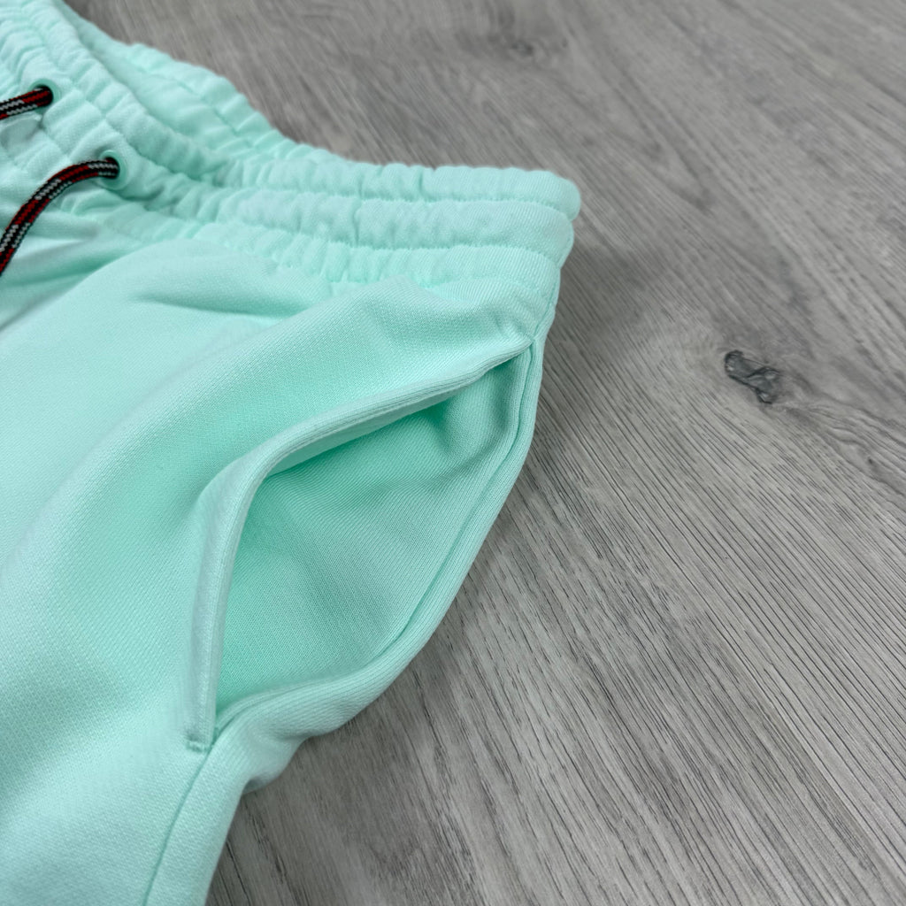 Casablanca 'Sunset Valley' Jersey Shorts - Mint