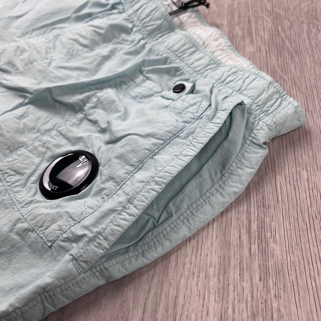 CP Company Lens Swim Shorts - Misty Blue