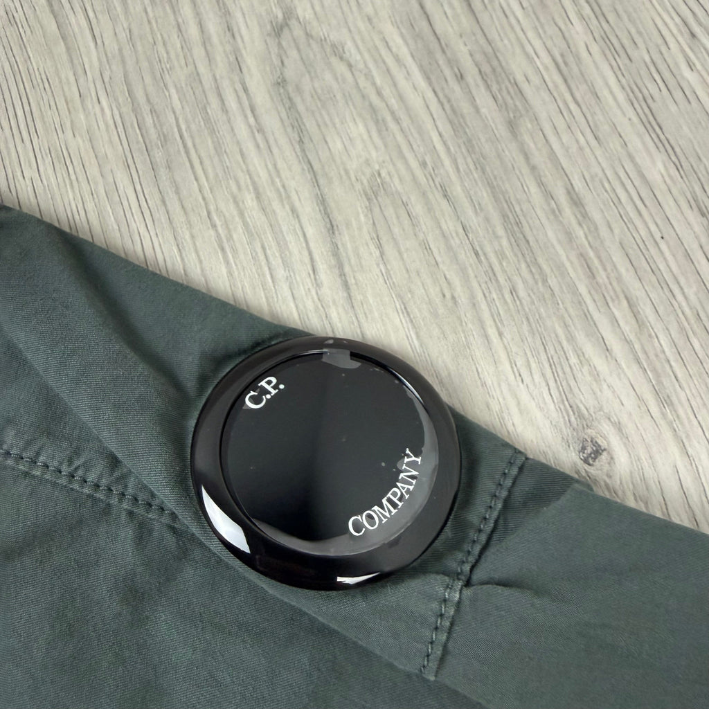 CP Company Zip Overshirt - Dark Shadow