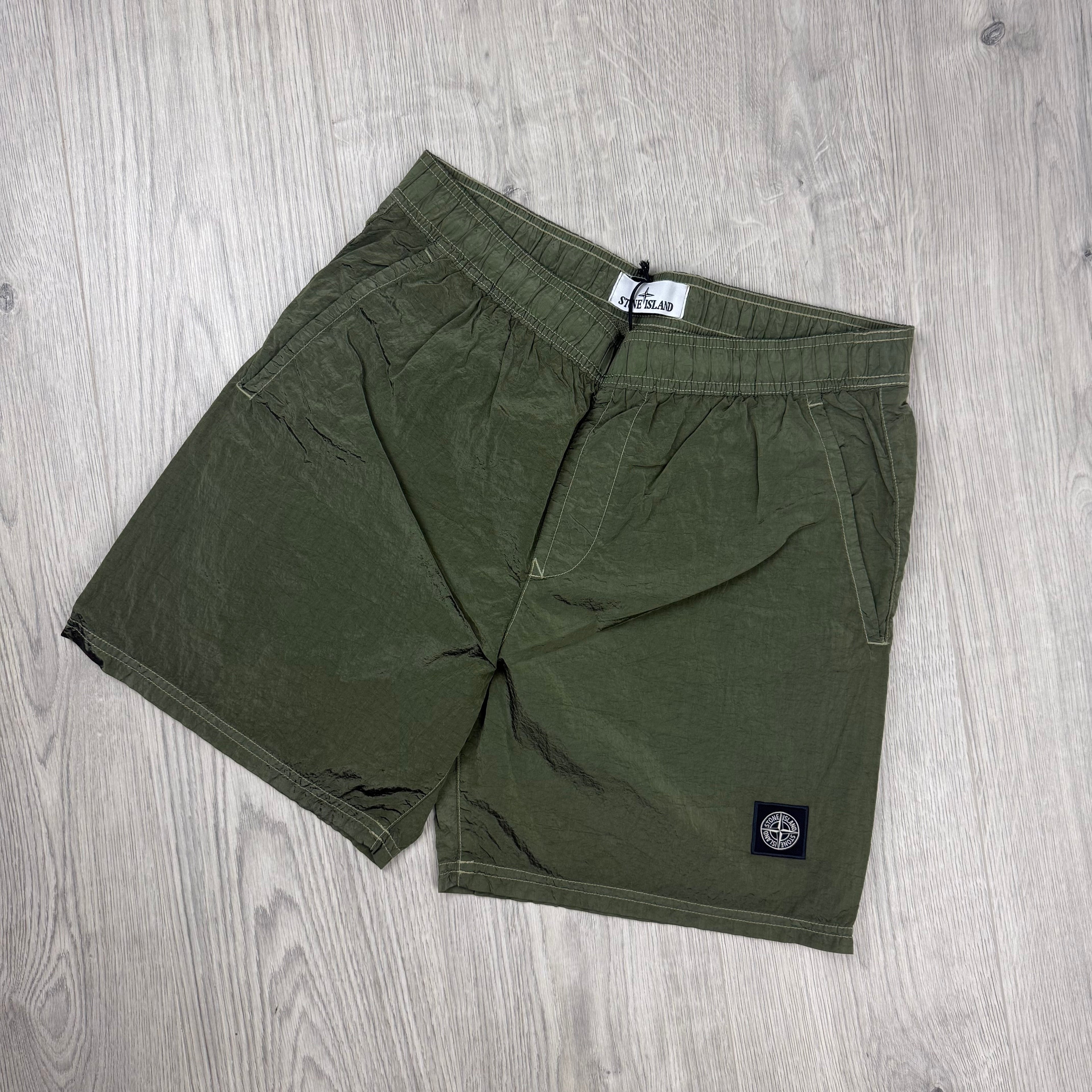 Stone Island Swim Shorts - Military