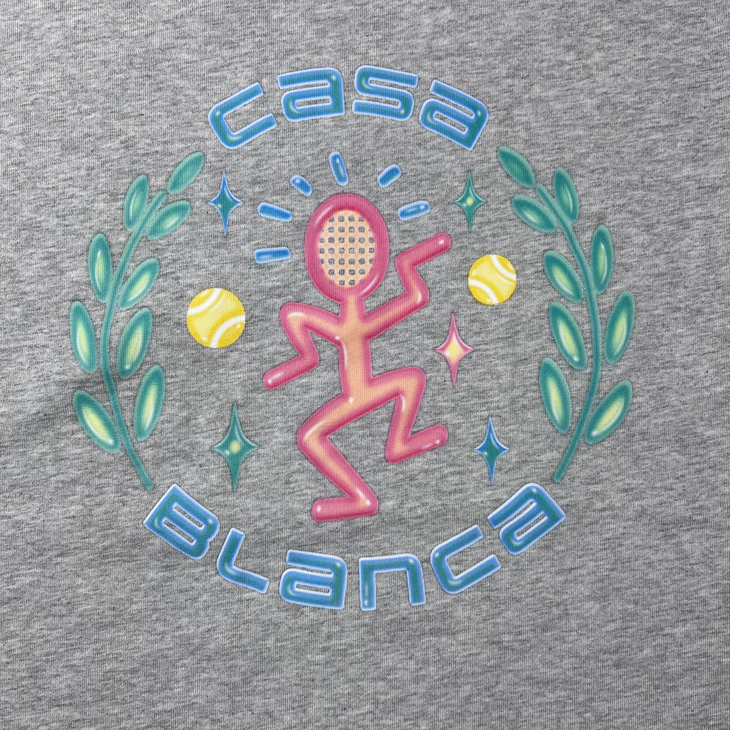 Casablanca 'Dance Joy' T-Shirt - Grey