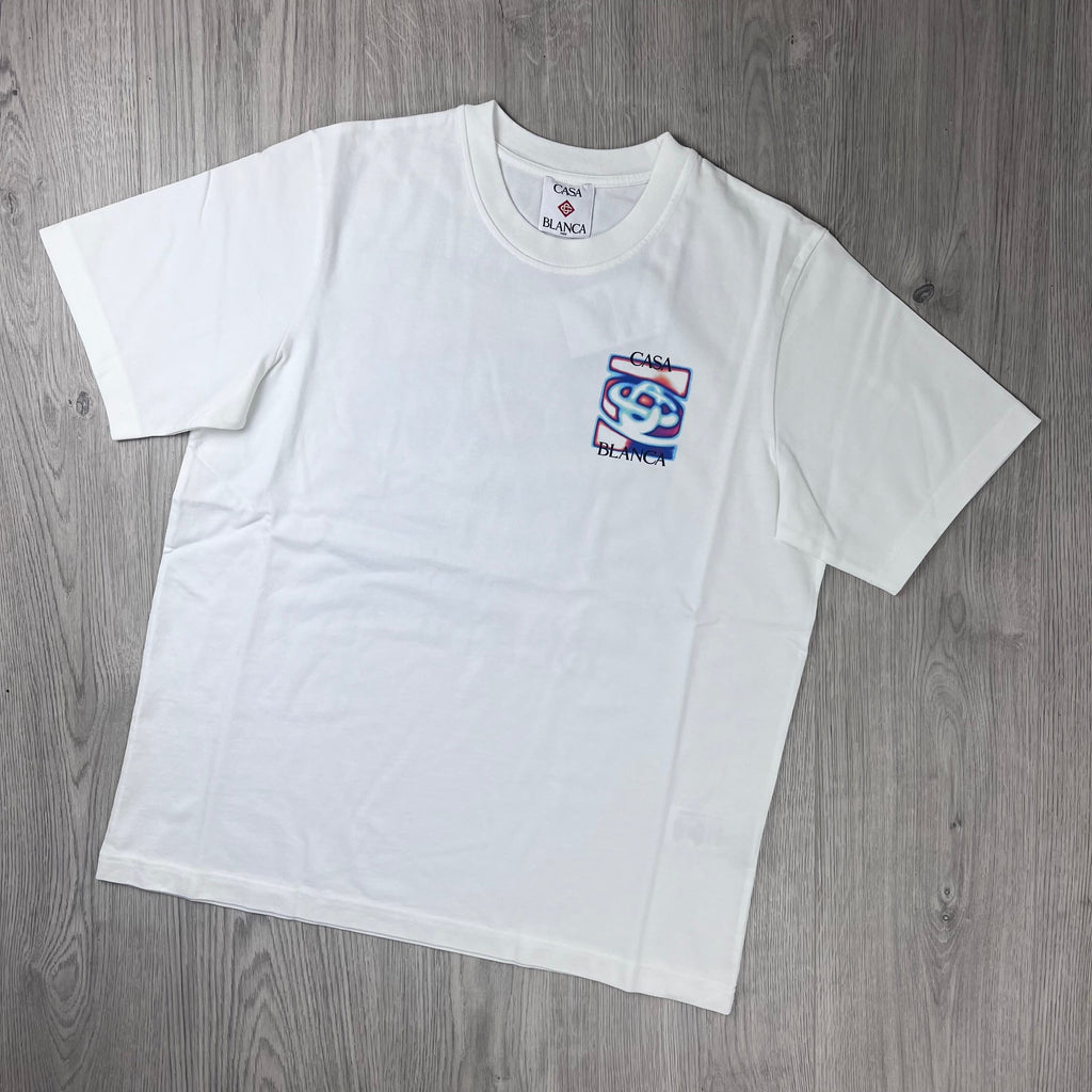 Casablanca 'Heat Map' T-Shirt - White