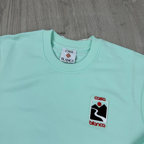Casablanca 'Sunset Valley' Sweatshirt - Mint