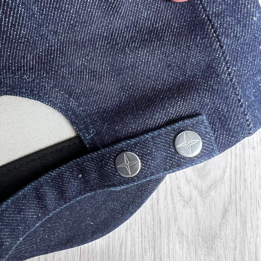 Stone Island Denim Cap - Indigo