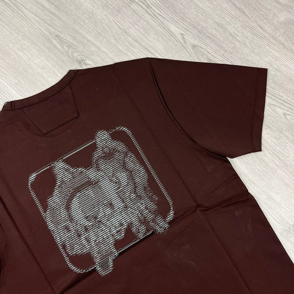 CP Company Metropolis T-Shirt - Rum Raisin