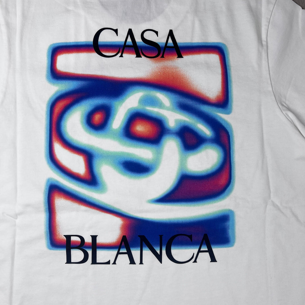 Casablanca 'Heat Map' T-Shirt - White