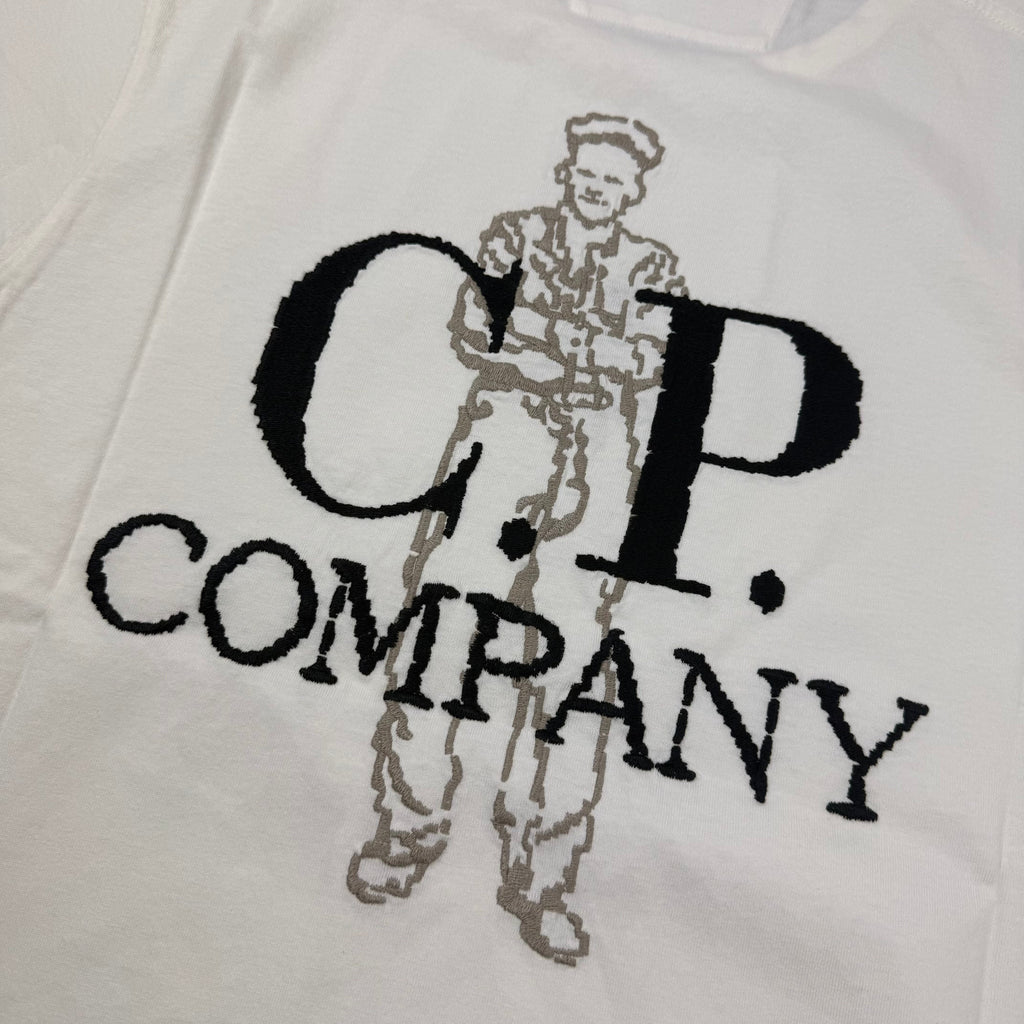 CP Company Embroidered Sailor T-Shirt - White