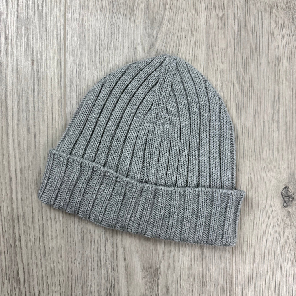 CP Company Patch Beanie - Moon Melange