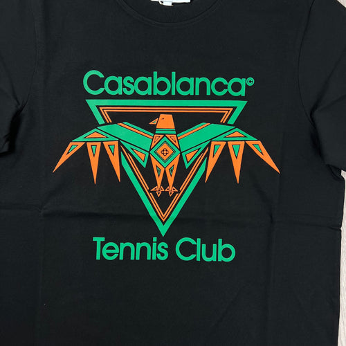 Casablanca 'Playful Eagle' T-Shirt - Black