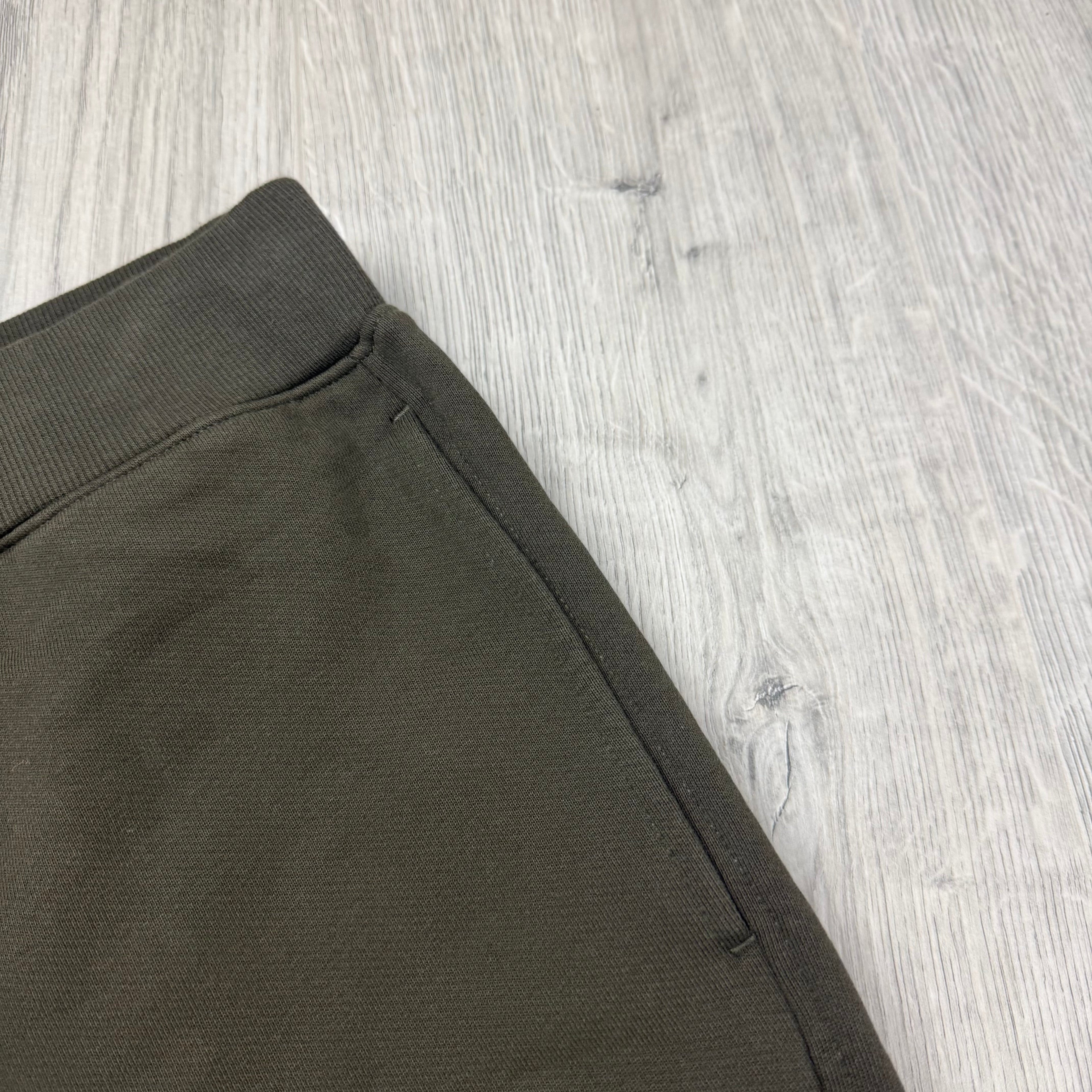 CP Company Raised Fleece Sweatpants - Khaki