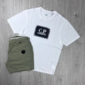 CP Company Holiday Set - White/Moss