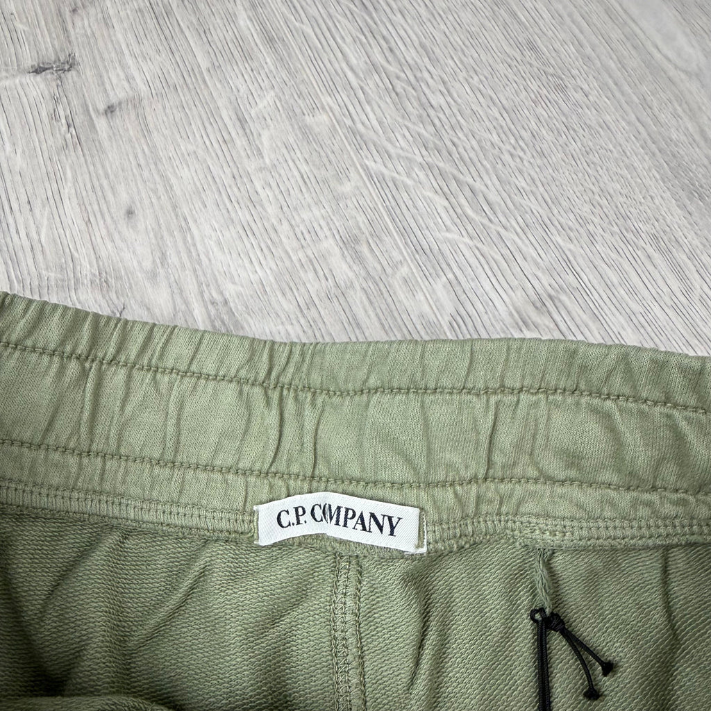 CP Company Jersey Shorts - Moss Gray