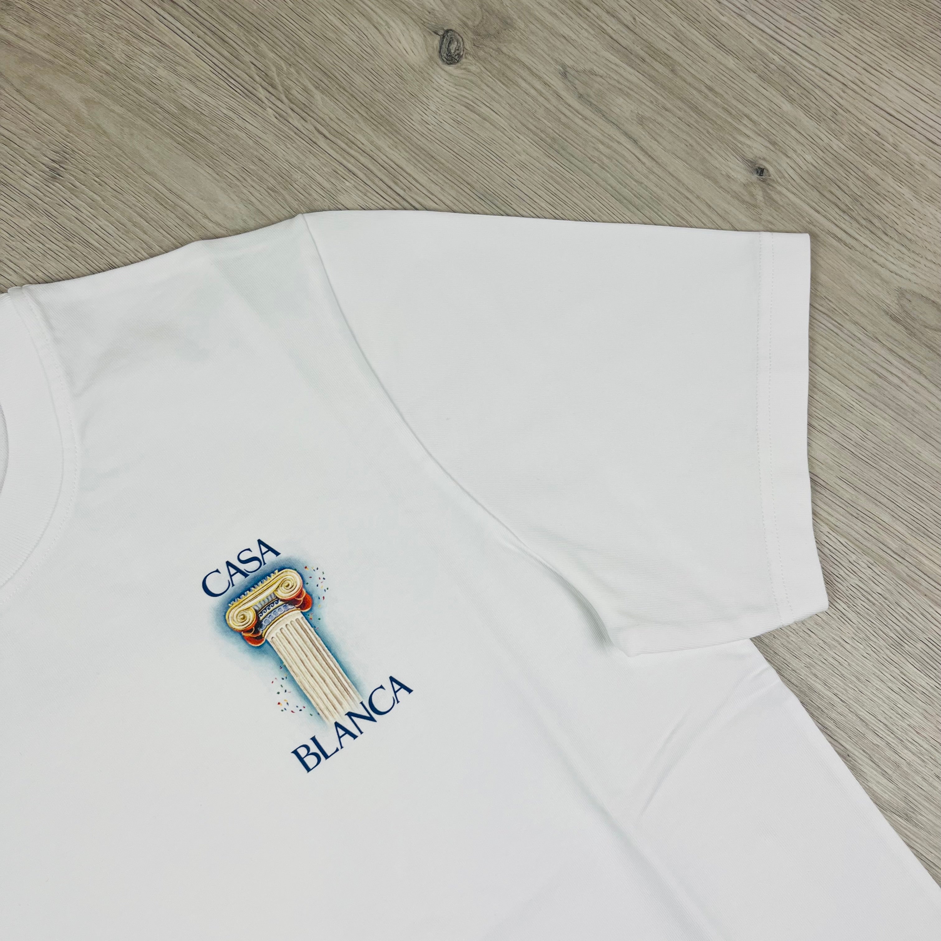 Casablanca Column T-Shirt - White